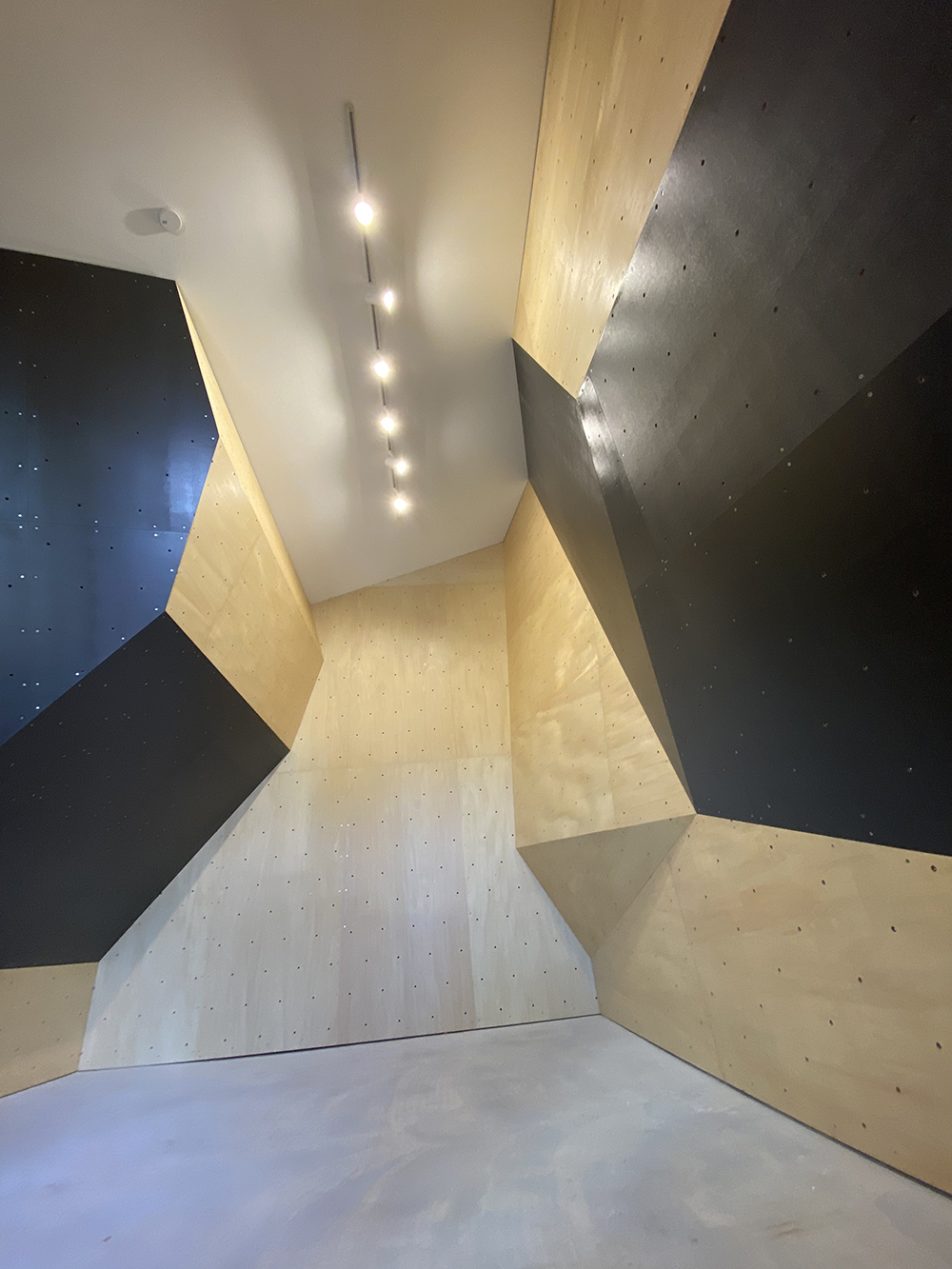 茨城県個人宅ボルダリングウォール – クライミングウォール施工